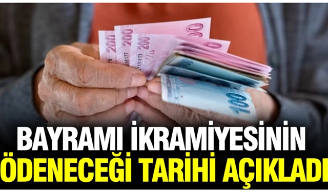 Kurban Bayramı ikramiyesinin ödeneceği tarihi açıkladı