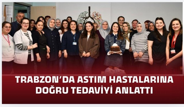 Astım hastalarına doğru tedaviyi anlattı