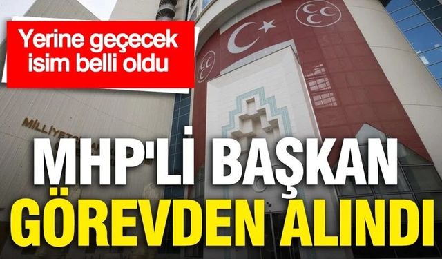 MHP'li Başkan Görevden Alındı