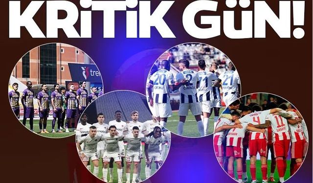 Süper Lig'de kritik gün! Küme düşecek son takım belli oluyor...