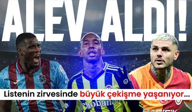 Süper Lig'de gol krallığı yarışı kızıştı! Zirvenin sahibi belli oldu...
