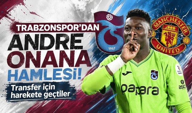 Trabzonspor'dan Andre Onana hamlesi! Transfer için harekete geçtiler