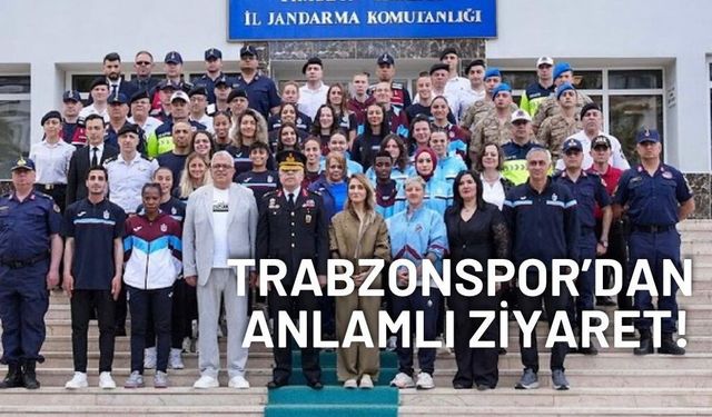 Trabzonspor'dan anlamlı ziyaret