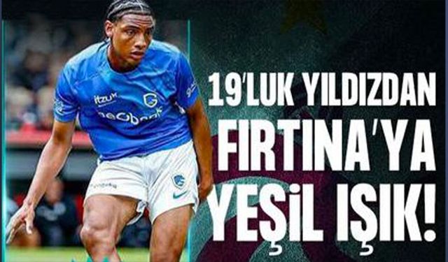 Trabzonspor'da Kenan Haroun Transferinde Yeni Gelişme! Genç Yıldızdan Yeşil Işık