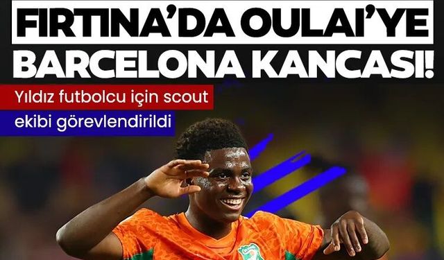 Christ Oulai için Barcelona devrede!