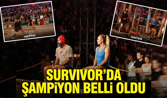 Survivor'da şampiyon belli oldu