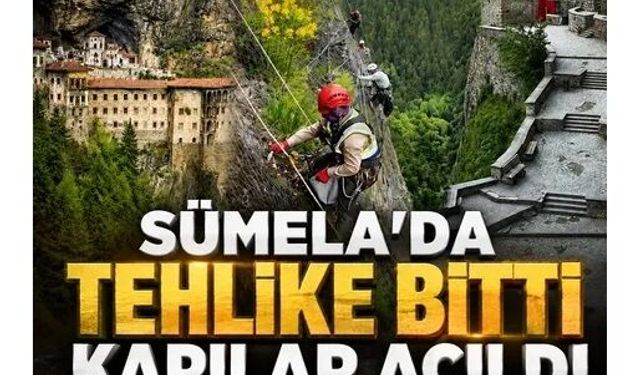 Dev kayalar temizlendi