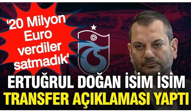 BAŞKAN DOĞAN ONUACHU'YA GELEN TEKLİFİ AÇIKLADI