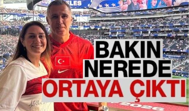 FİRARİ HAKAN MİLLİ FORMA GİYMİŞ!