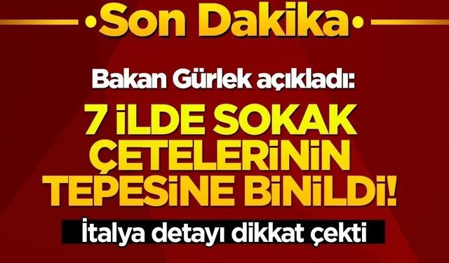 Suç örgütü finansörlerine operasyon: 700 kişiye işlem yapıldı