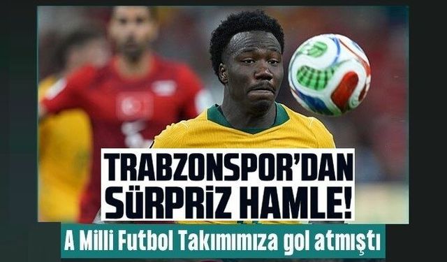 Trabzonspor'da Irankunda sürprizi! A Milli Takımımıza gol atmıştı