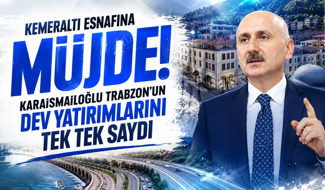 Trabzon’da esnafla buluştu: Karaismailoğlu Ankara’ya taşıyacak