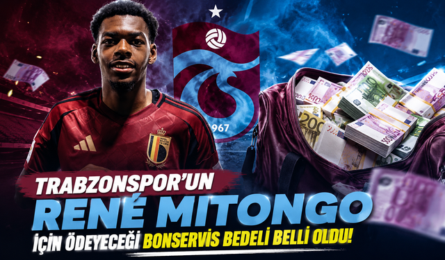 Trabzonspor'un René Mitongo için ödeyeceği bonservis bedeli belli oldu!