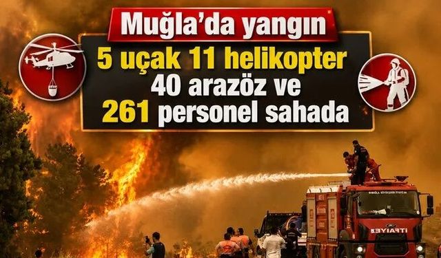 Fethiye-Antalya karayolu ulaşıma kapatıldı