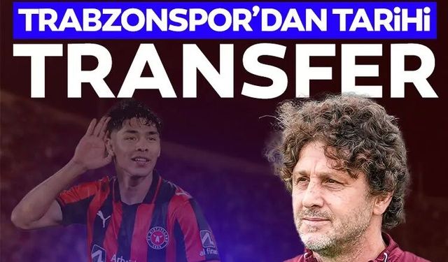Trabzonspor’dan tarihi transfer! Bonservis rekoru kırılacak...