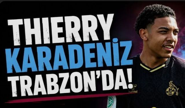 Trabzonspor’un genç transferi Trabzon’a geldi