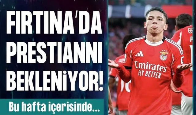 Trabzonspor'da Gianluca Prestianni bekleyişi!