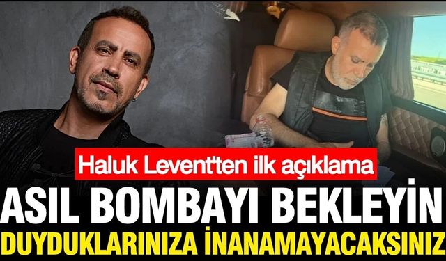 Haluk Levent'ten soruşturma sonrası açıklama