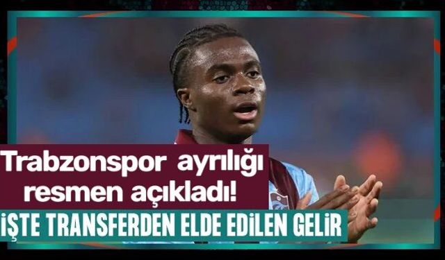 Trabzonspor, Oulai’nin ayrılığını duyurdu