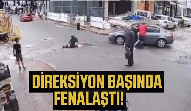 Direksiyon başında fenalaşan sürücü az kalsın faciaya neden oluyordu!
