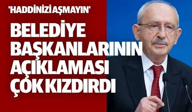 'Haddin aşılmasına kimse müsaade etmez'