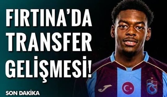 Trabzonspor Mitongo Muteba transferini KAP’a bildirdi: Sözleşme detayları belli oldu