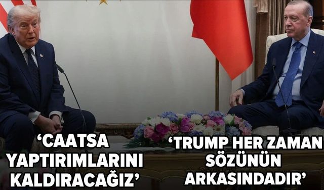 Beştepe'de Erdoğan - Trump zirvesi...