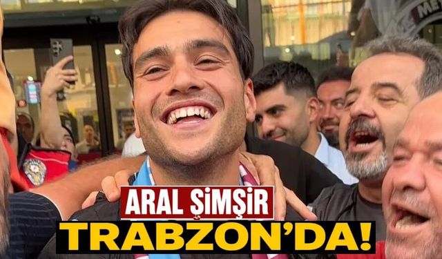 Trabzonspor’un yeni transfer Aral Şimşir’den ilk sözler...