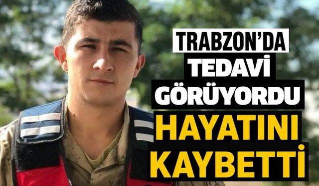 KTÜ'de tedavi görüyordu! 4 aylık evli uzman çavuştan acı haber