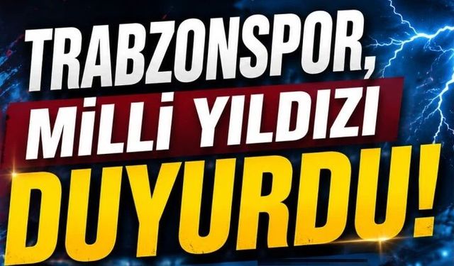 Trabzonspor'dan bir transfer daha