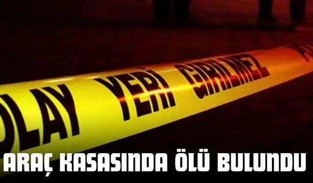 Trabzonlu işçi arabanın kasasında ölü bulundu!
