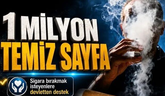 Bırakmak isteyene ücretsiz ilaç