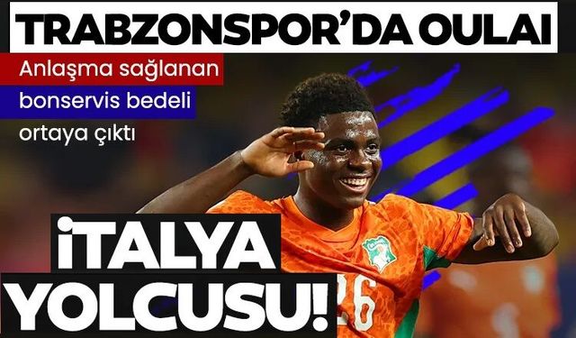 Trabzonsporlu Oulai, 30 milyon Euro'ya Fiorentina yolunda!