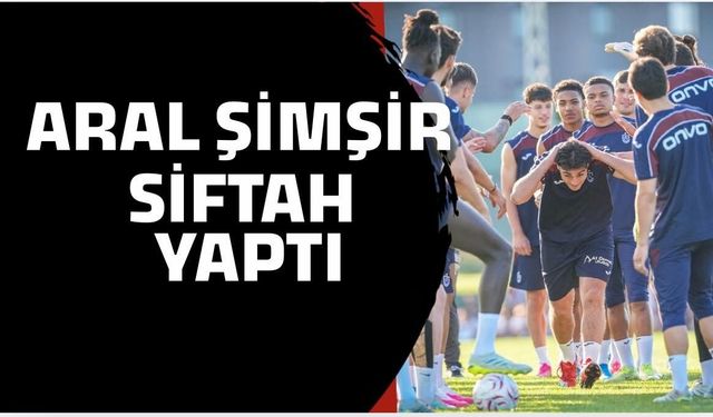 Aral Şimşir Siftah Yaptı