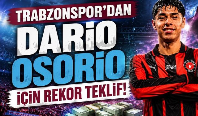 Trabzonspor'dan Dario Osorio için dev teklif! Transferde mutlu son yakın
