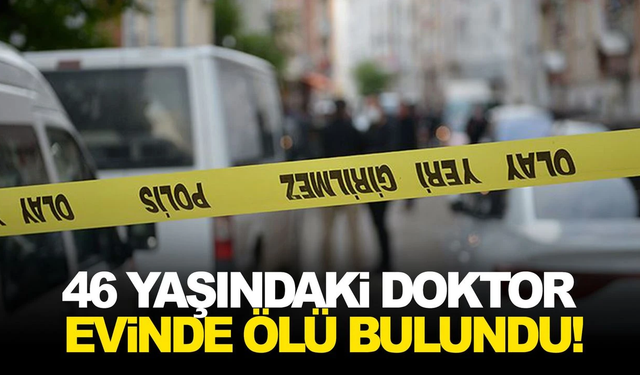 Doktor Evinde Ölü Bulundu