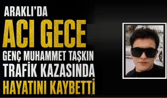 Trabzon’da motosiklet kazasında acı son: Genç yaşta hayatını kaybetti