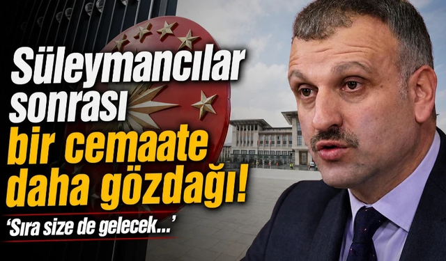 Süleymancılar sonrası bir cemaate daha gözdağı! ‘Sıra size de gelecek…’