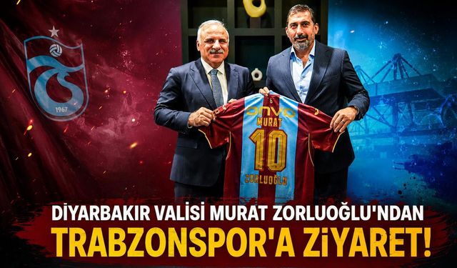 Diyarbakır Valisi Zorluoğlu’ndan Trabzonspor’a ziyaret