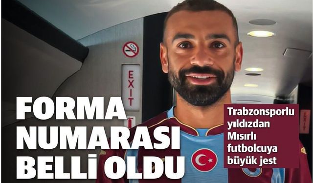 Formasını Salah'a devretti... Yeni numarası belli oldu