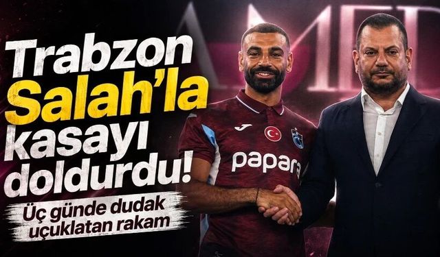 Trabzonspor Başkanı Ertuğrul Doğan: 'Salah'ın maliyetinin yarısından fazlası çıktı'