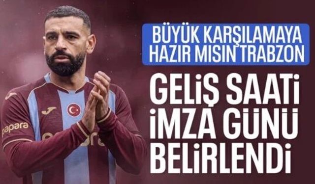 İşte Trabzonspor’un yeni transferi Mohamed Salah’ın programı!