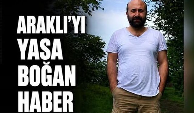 Araklı'yı Yasa Boğan Haber: Sevilen Esnaf Yalçın Usta Hayatını Kaybetti