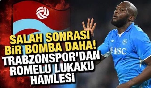 Romelu Lukaku'dan Trabzonspor'un teklifine yanıt!