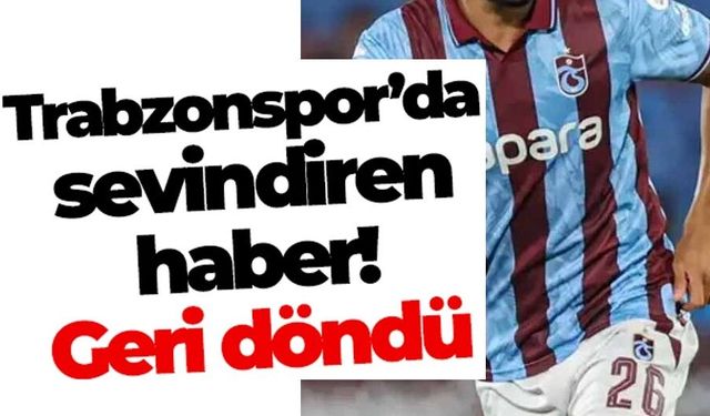 Folcarelli'den sevindiren haber!