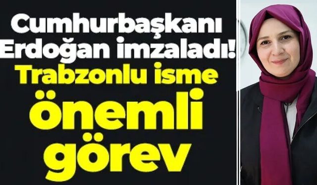 Enerji Bakanlığı’nda Trabzonlu isim üst düzey göreve getirildi