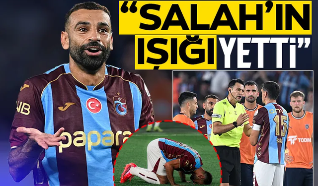 Muhammed Salah hayran bıraktı! ‘10’un ışığı Trabzonspor’a yetti’