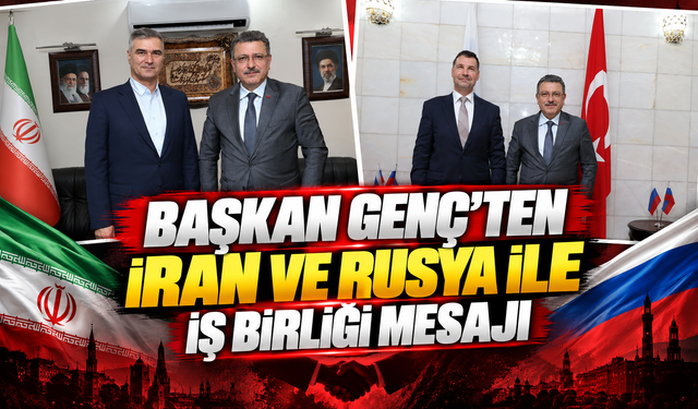 Başkan Genç’ten İran ve Rusya ile iş birliği mesajı