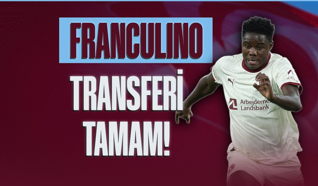 Trabzonspor'da Franculino transferi tamam! Maliyeti de KAP'a bildirildi