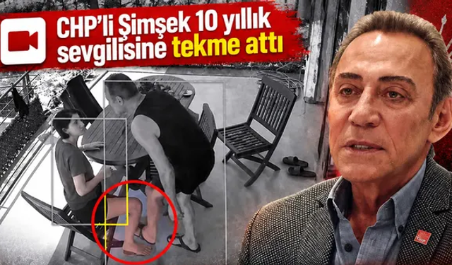 CHP'li Berhan Şimşek'in Özlem Şanver'e tekme attığı görüntüler ortaya çıktı: MYK'dan istifa etti